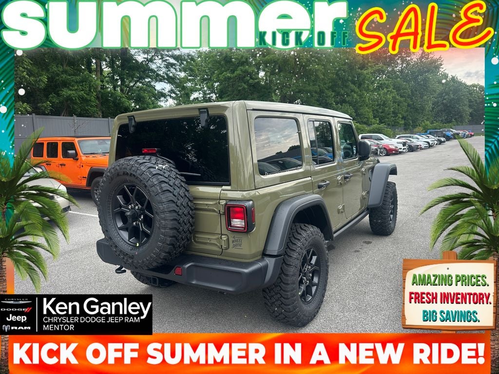 2026 Jeep Wrangler WRANGLER 4-DOOR WILLYS