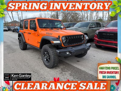 2026 Jeep Wrangler WRANGLER 4-DOOR WILLYS