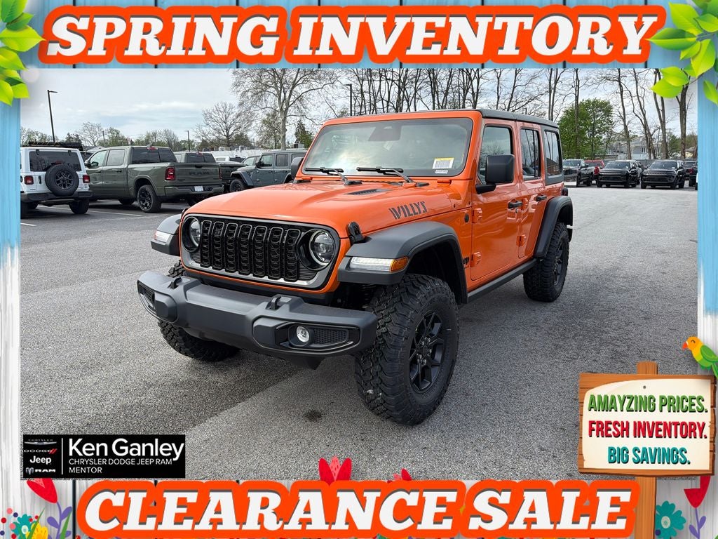 2026 Jeep Wrangler WRANGLER 4-DOOR WILLYS
