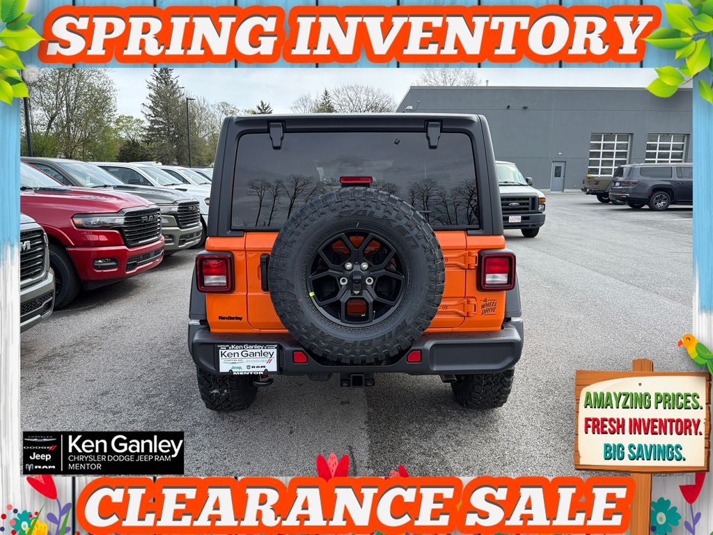 2026 Jeep Wrangler WRANGLER 4-DOOR WILLYS