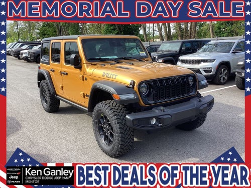 2026 Jeep Wrangler WRANGLER 4-DOOR WILLYS