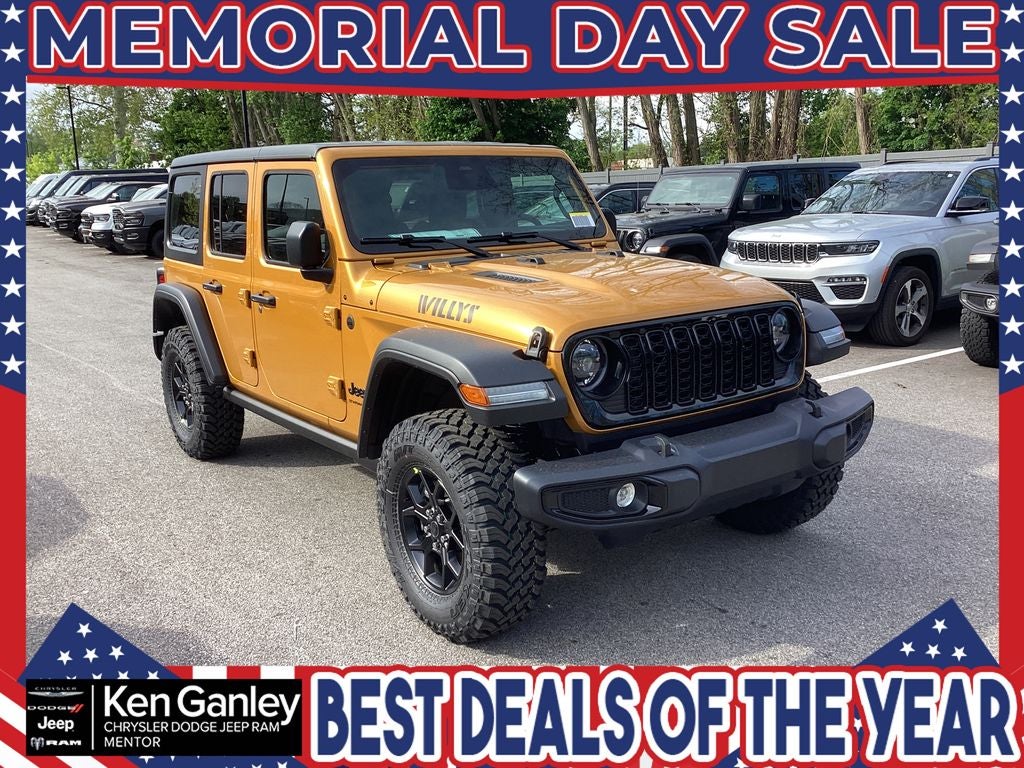 2026 Jeep Wrangler WRANGLER 4-DOOR WILLYS