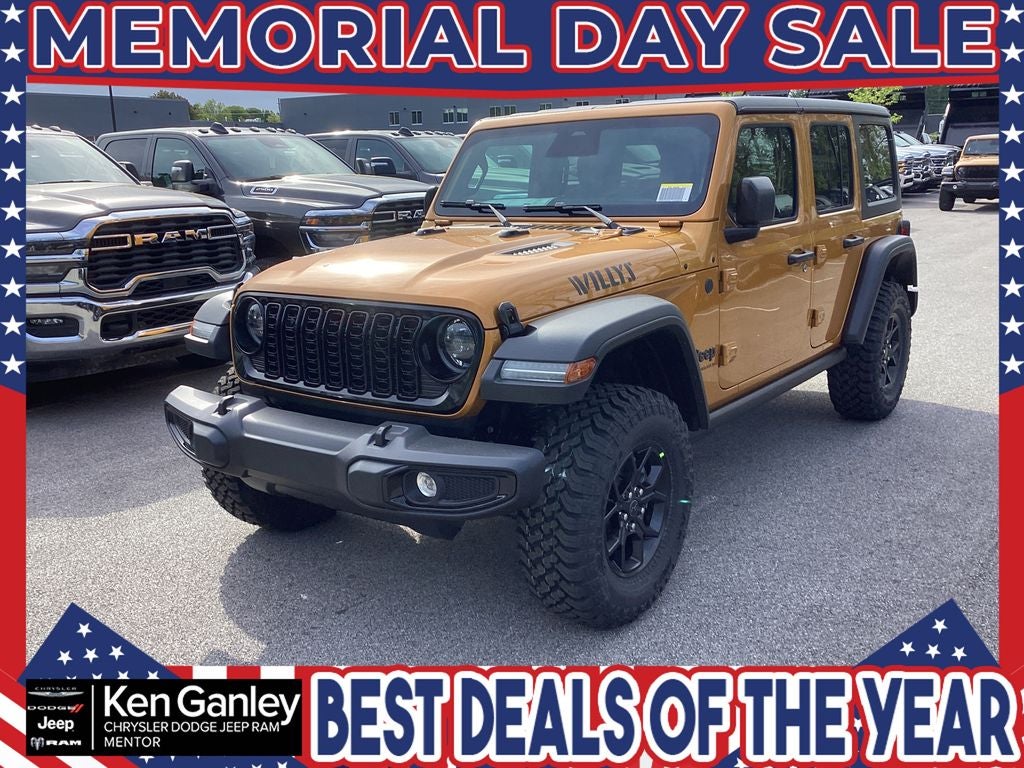 2026 Jeep Wrangler WRANGLER 4-DOOR WILLYS