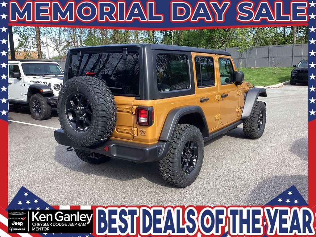 2026 Jeep Wrangler WRANGLER 4-DOOR WILLYS