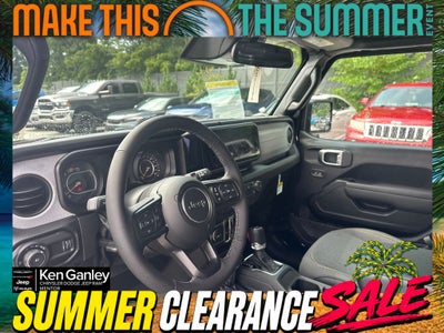 2026 Jeep Wrangler WRANGLER 4-DOOR SPORT S