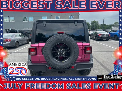 2026 Jeep Wrangler WRANGLER 4-DOOR WILLYS
