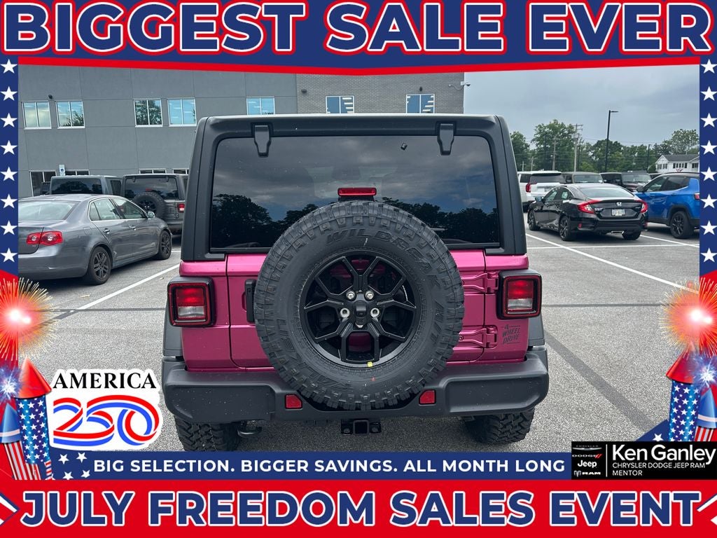 2026 Jeep Wrangler WRANGLER 4-DOOR WILLYS