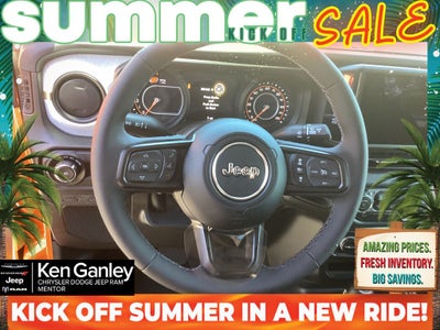 2026 Jeep Wrangler WRANGLER 4-DOOR SPORT S