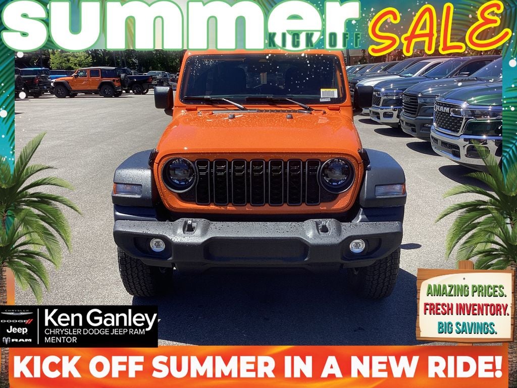 2026 Jeep Wrangler WRANGLER 4-DOOR SPORT S