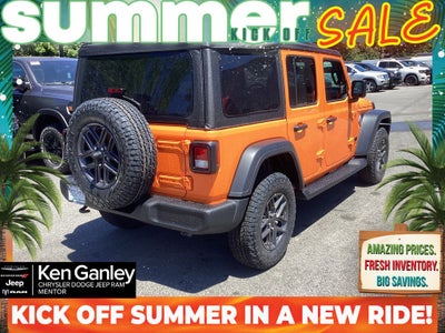 2026 Jeep Wrangler WRANGLER 4-DOOR SPORT S