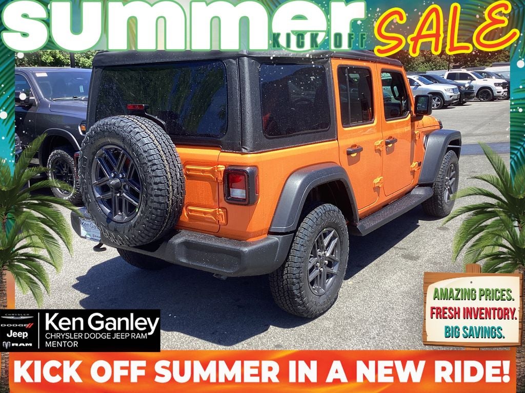2026 Jeep Wrangler WRANGLER 4-DOOR SPORT S