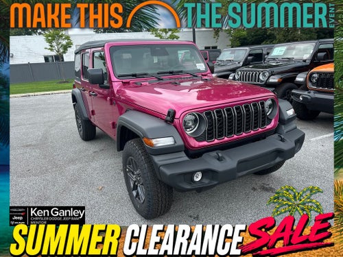 2026 Jeep Wrangler WRANGLER 4-DOOR SPORT S