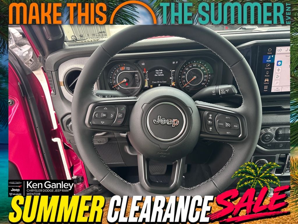 2026 Jeep Wrangler WRANGLER 4-DOOR SPORT S