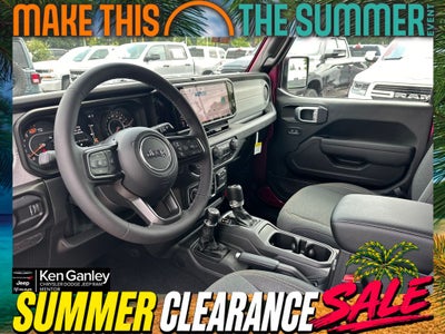 2026 Jeep Wrangler WRANGLER 4-DOOR SPORT S