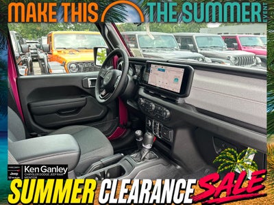 2026 Jeep Wrangler WRANGLER 4-DOOR SPORT S
