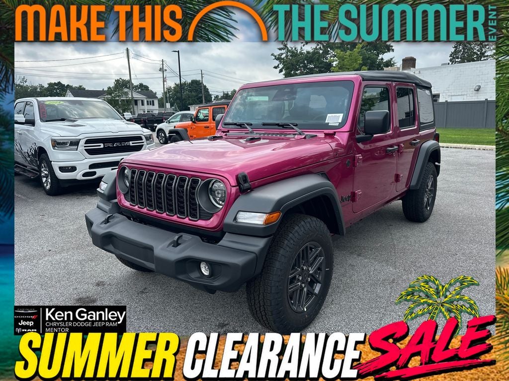 2026 Jeep Wrangler WRANGLER 4-DOOR SPORT S
