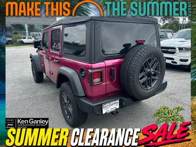 2026 Jeep Wrangler WRANGLER 4-DOOR SPORT S