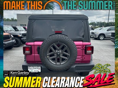 2026 Jeep Wrangler WRANGLER 4-DOOR SPORT S