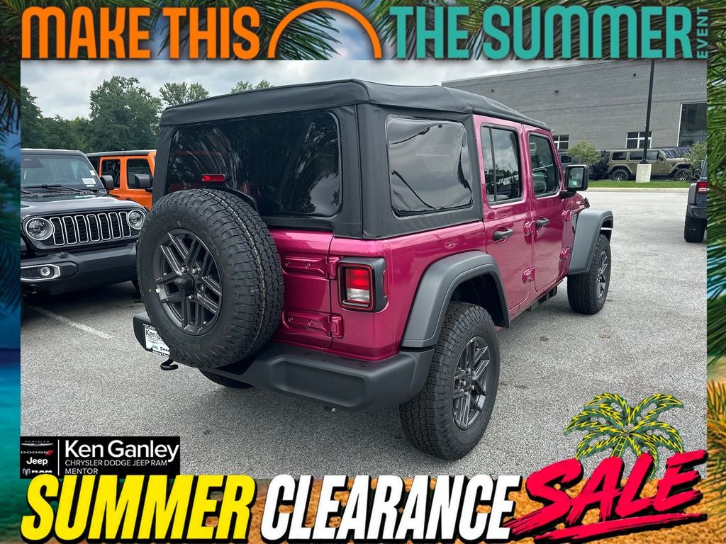 2026 Jeep Wrangler WRANGLER 4-DOOR SPORT S