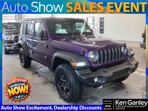 2026 Jeep Wrangler WRANGLER 4-DOOR SPORT