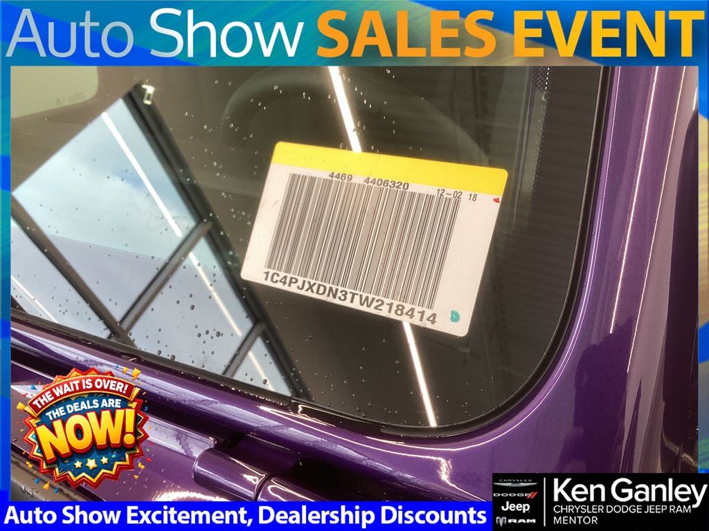 2026 Jeep Wrangler WRANGLER 4-DOOR SPORT