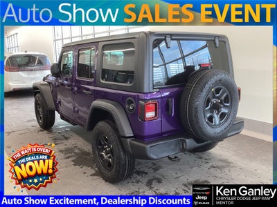 2026 Jeep Wrangler WRANGLER 4-DOOR SPORT