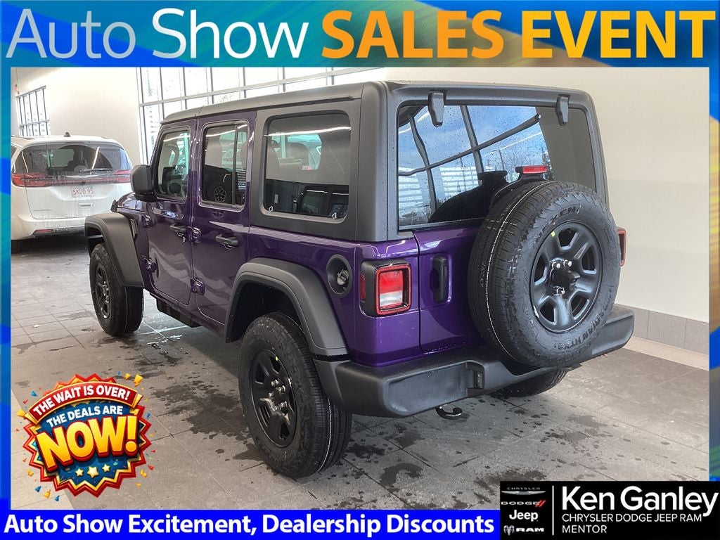 2026 Jeep Wrangler WRANGLER 4-DOOR SPORT