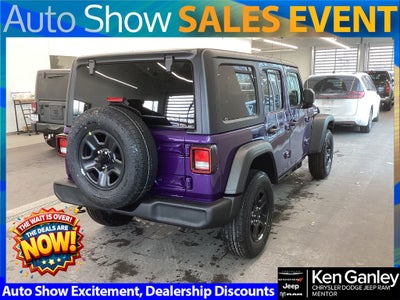 2026 Jeep Wrangler WRANGLER 4-DOOR SPORT