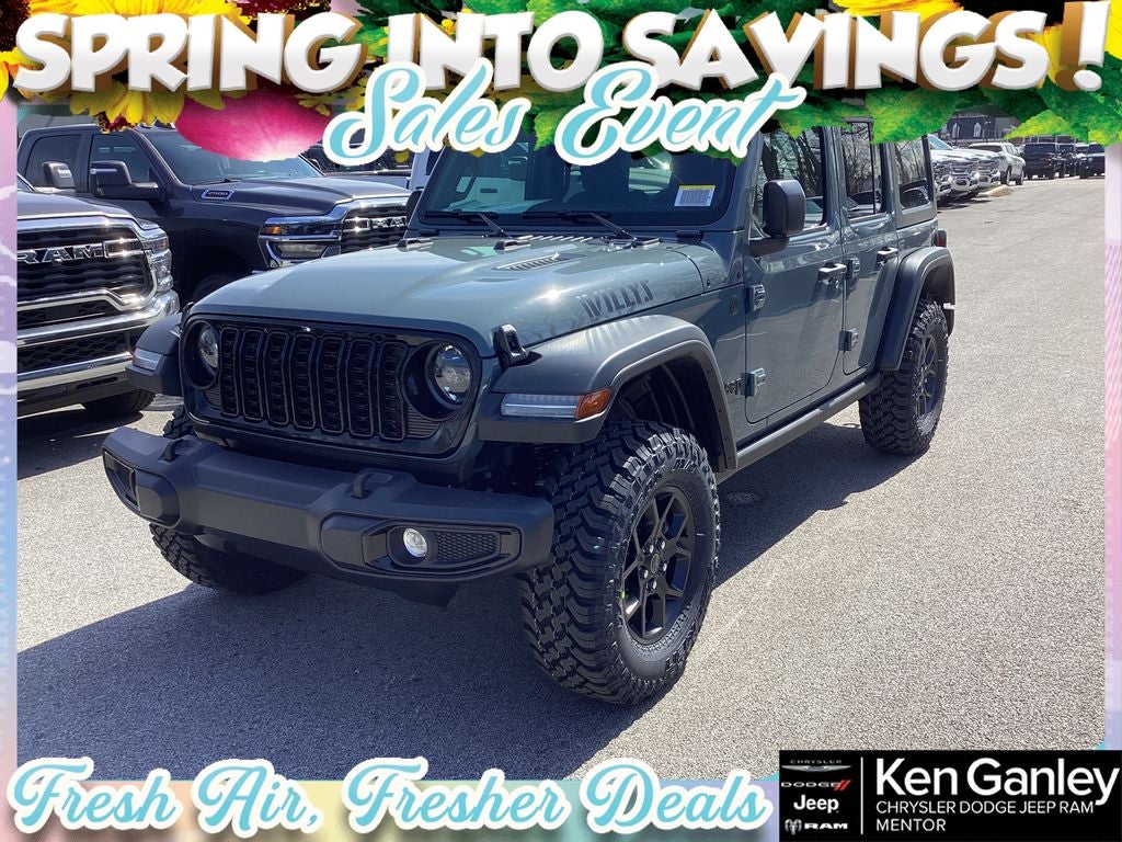 2026 Jeep Wrangler WRANGLER 4-DOOR WILLYS