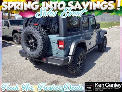 2026 Jeep Wrangler WRANGLER 4-DOOR WILLYS