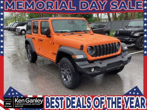 2026 Jeep Wrangler WRANGLER 4-DOOR SPORT S