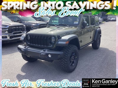 2026 Jeep Wrangler WRANGLER 4-DOOR WILLYS