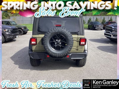 2026 Jeep Wrangler WRANGLER 4-DOOR WILLYS