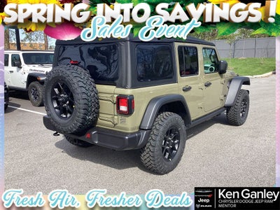 2026 Jeep Wrangler WRANGLER 4-DOOR WILLYS