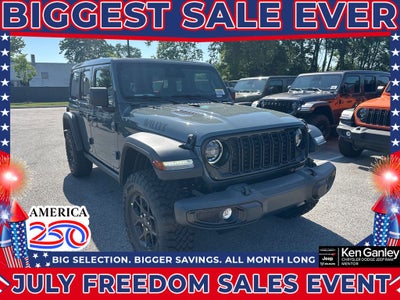 2026 Jeep Wrangler WRANGLER 4-DOOR WILLYS