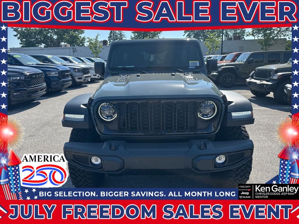 2026 Jeep Wrangler WRANGLER 4-DOOR WILLYS