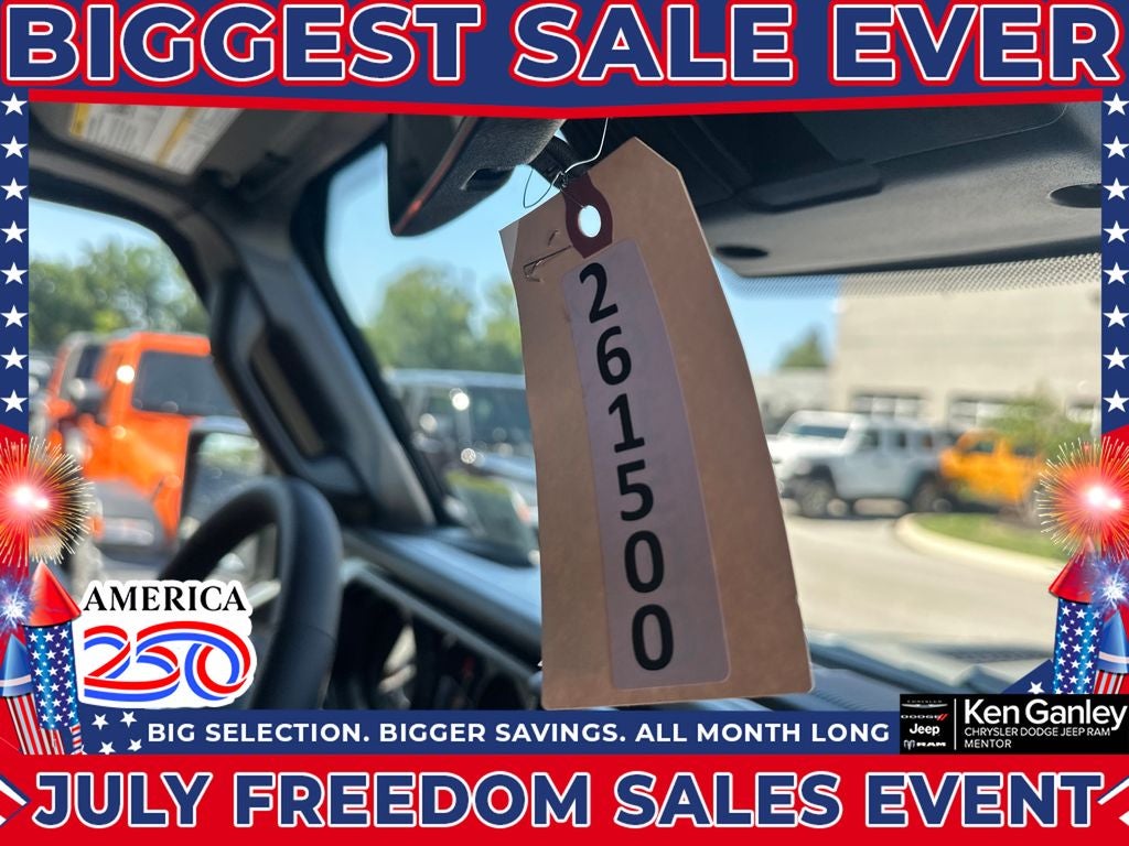 2026 Jeep Wrangler WRANGLER 4-DOOR WILLYS
