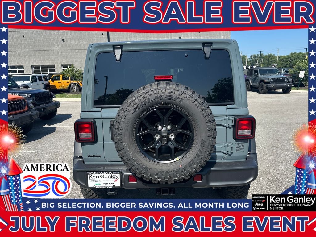 2026 Jeep Wrangler WRANGLER 4-DOOR WILLYS