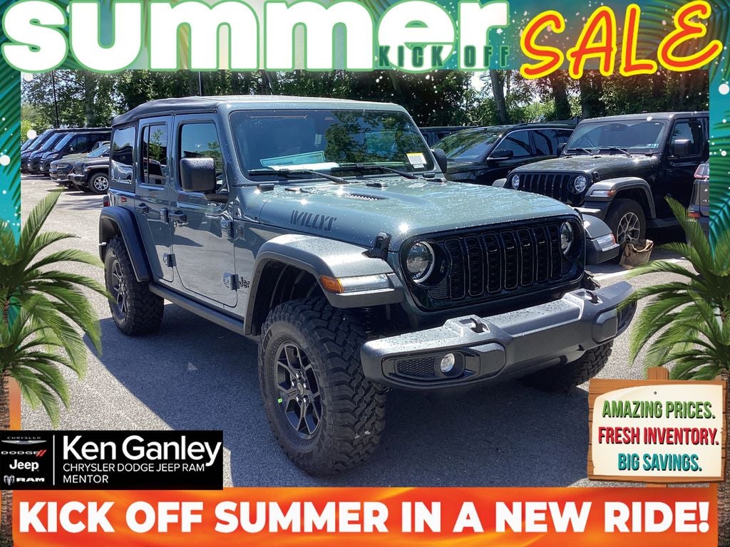 2026 Jeep Wrangler WRANGLER 4-DOOR WILLYS
