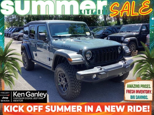 2026 Jeep Wrangler WRANGLER 4-DOOR WILLYS