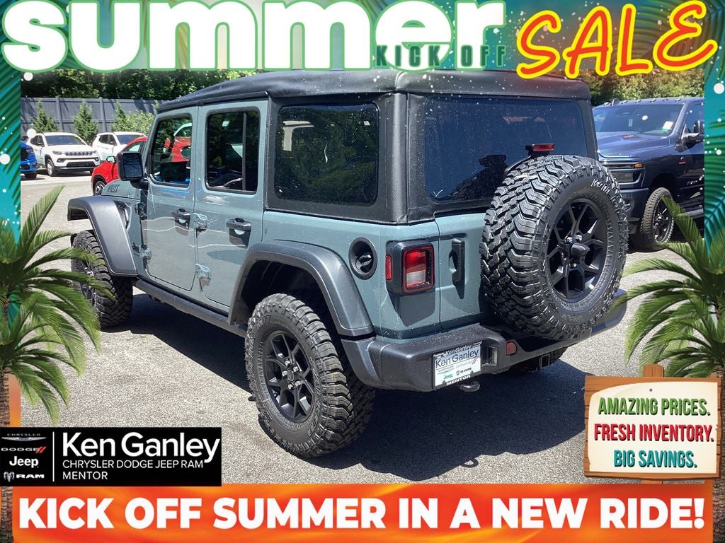 2026 Jeep Wrangler WRANGLER 4-DOOR WILLYS
