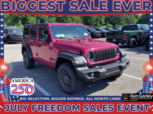 2026 Jeep Wrangler WRANGLER 4-DOOR SPORT S
