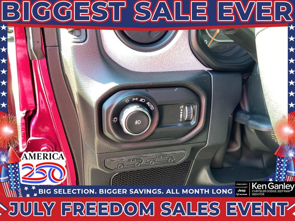 2026 Jeep Wrangler WRANGLER 4-DOOR SPORT S