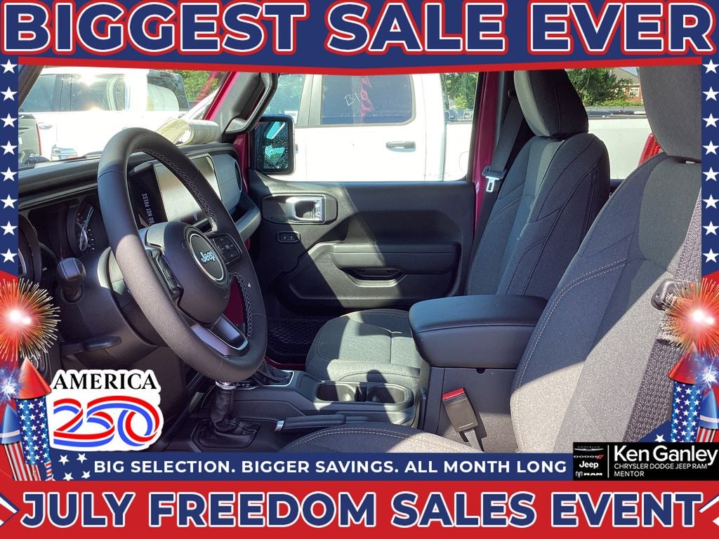 2026 Jeep Wrangler WRANGLER 4-DOOR SPORT S