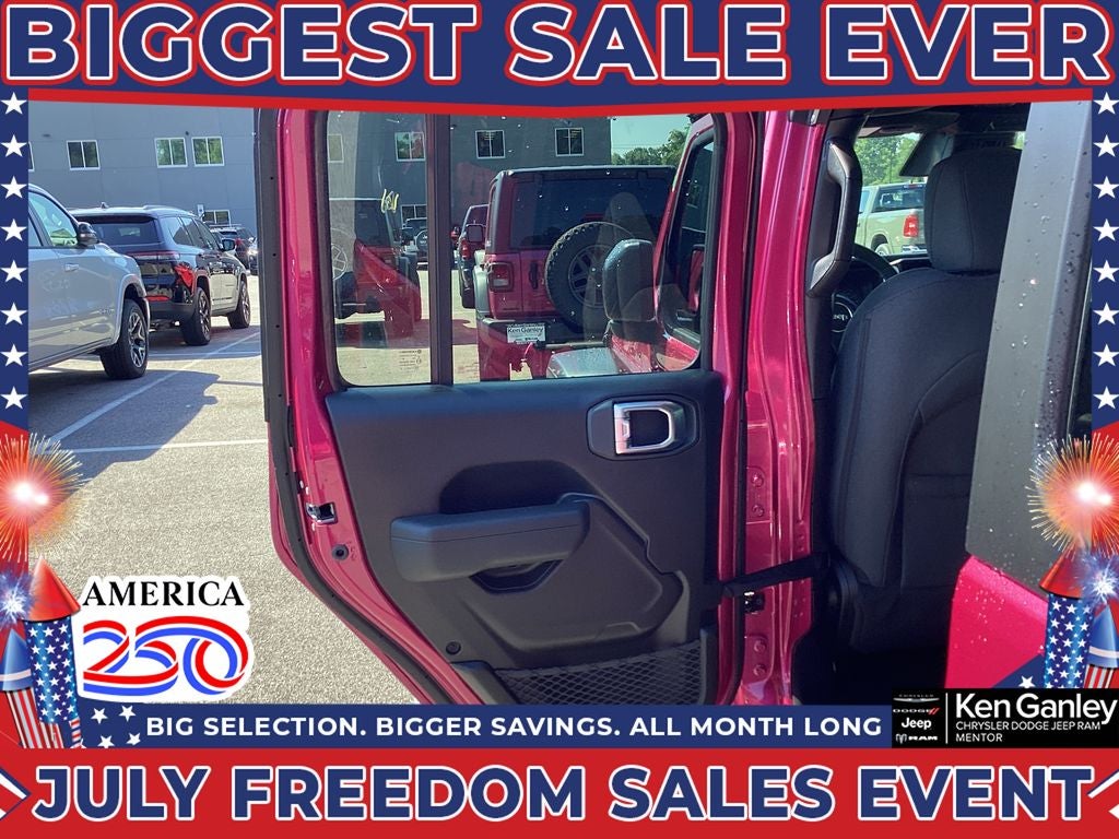 2026 Jeep Wrangler WRANGLER 4-DOOR SPORT S