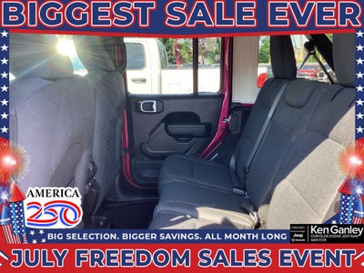 2026 Jeep Wrangler WRANGLER 4-DOOR SPORT S