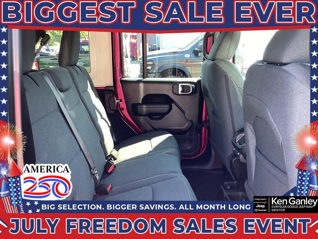 2026 Jeep Wrangler WRANGLER 4-DOOR SPORT S