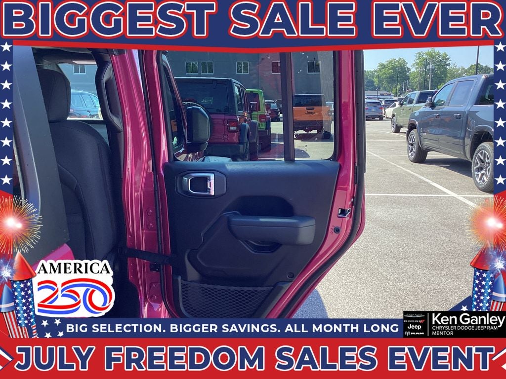 2026 Jeep Wrangler WRANGLER 4-DOOR SPORT S