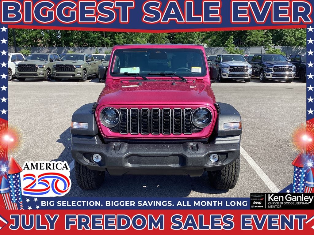 2026 Jeep Wrangler WRANGLER 4-DOOR SPORT S