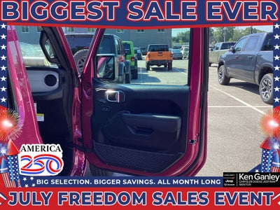 2026 Jeep Wrangler WRANGLER 4-DOOR SPORT S